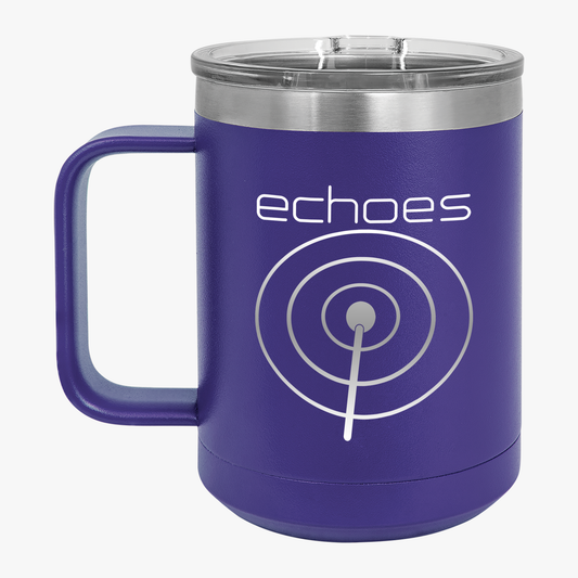 Echoes Coffee Mug Tumbler - 15oz