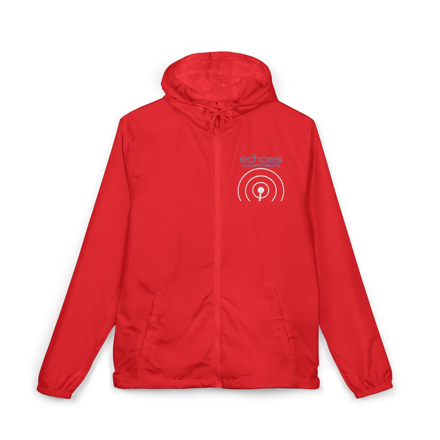Echoes Unisex Full-Zip Windbreaker Jacket