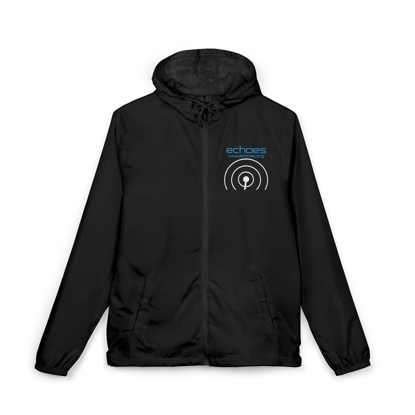 Echoes Unisex Full-Zip Windbreaker Jacket