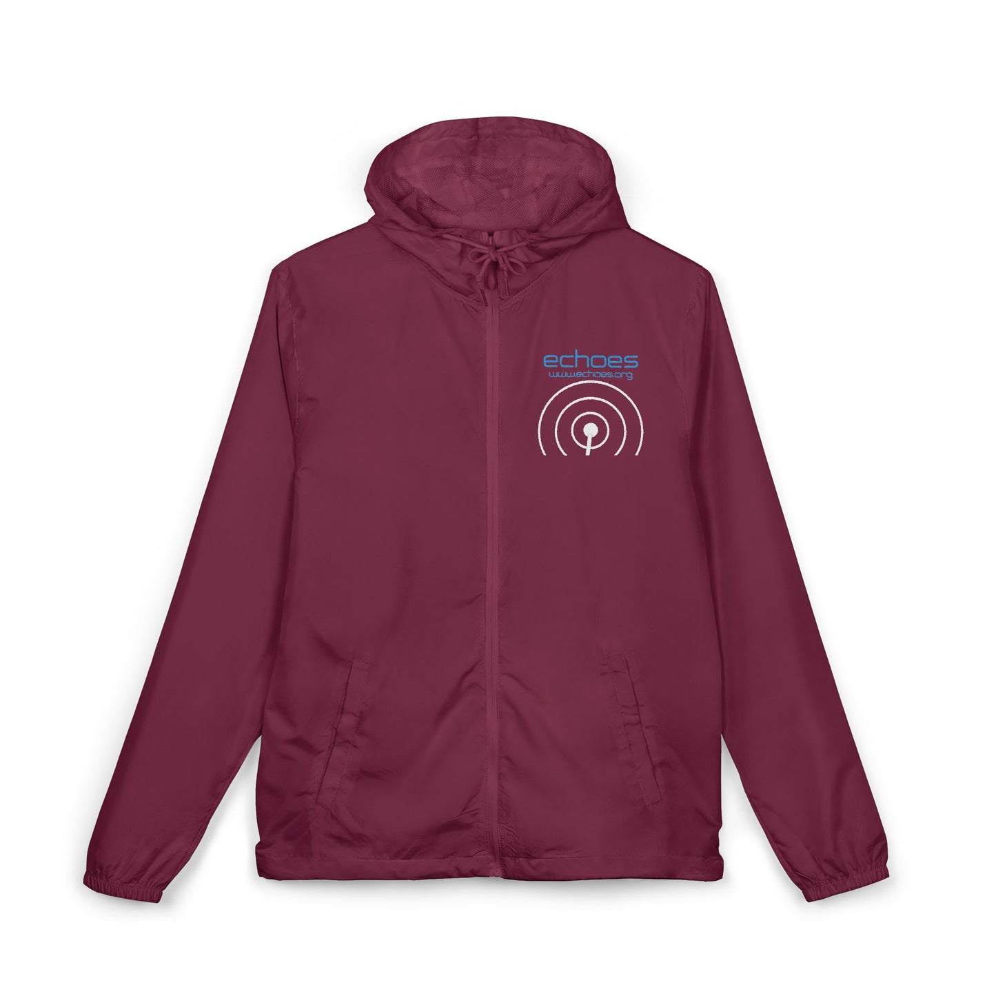 Echoes Unisex Full-Zip Windbreaker Jacket
