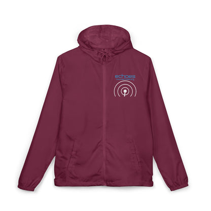 Echoes Unisex Full-Zip Windbreaker Jacket