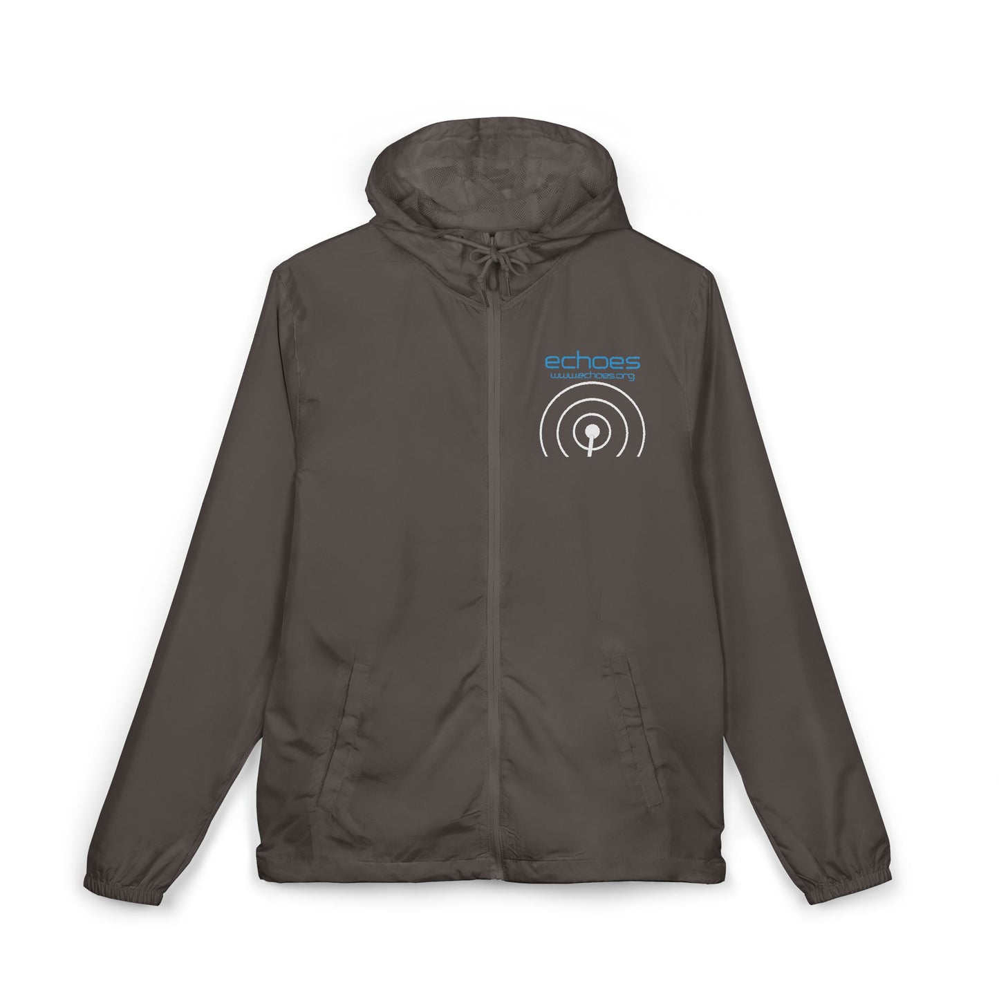 Echoes Unisex Full-Zip Windbreaker Jacket