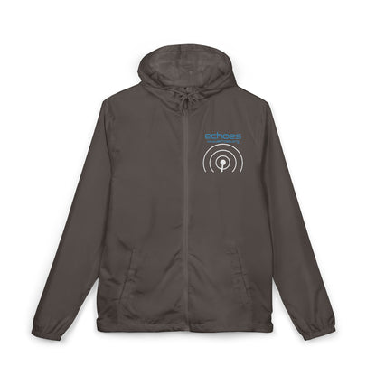 Echoes Unisex Full-Zip Windbreaker Jacket