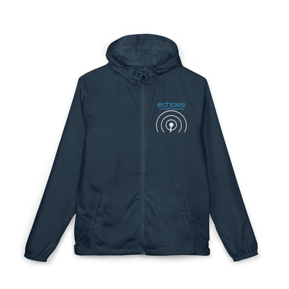 Echoes Unisex Full-Zip Windbreaker Jacket
