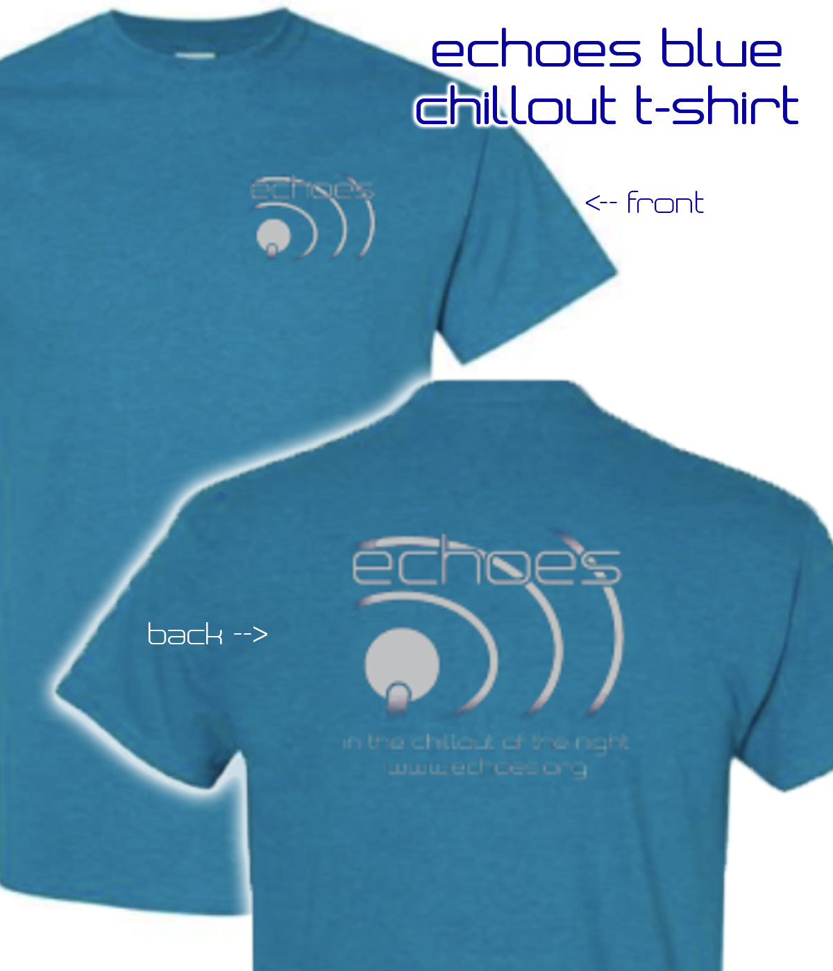 Echoes Chillout Blue T-Shirt
